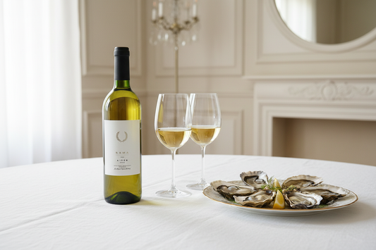 RAMA 1996 con ostras - composición de lujo